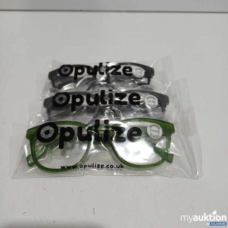 Artikel Nr. 894751: Opulize Lesebrillen 3Stk. +3.00, schwarz, grau, grün
