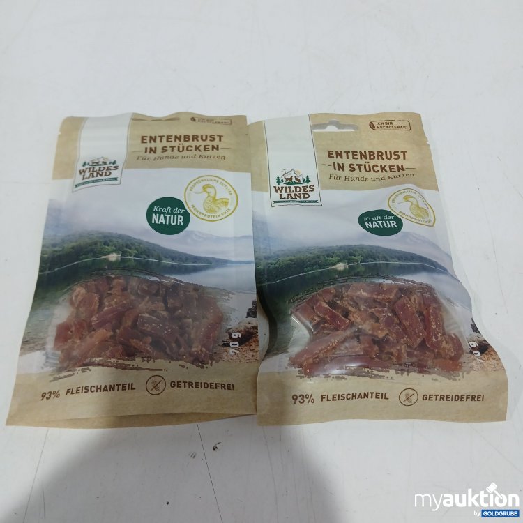 Artikel Nr. 896751: Wildes Land Entenbrust in Stücken 2x70g