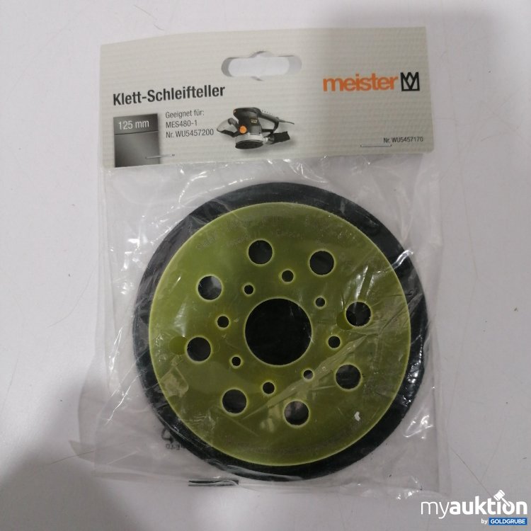 Artikel Nr. 898751 Artikel Nr. 898751: Meister Klett-Schleifteller 125mm