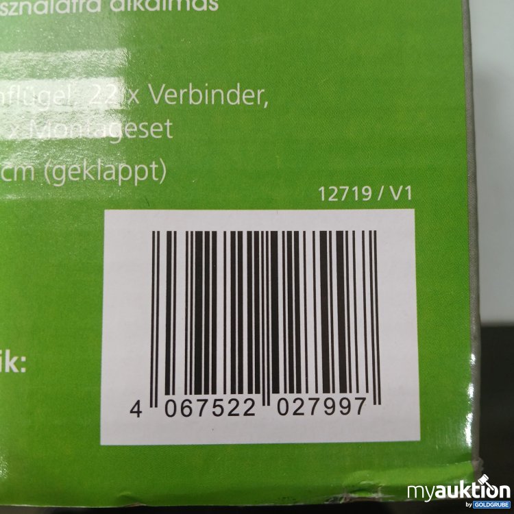 Artikel Nr. 921751: EASYmaxx Wäscheständer mit drei Ebenen und zwei Seitenflügeln für Kleiderbügel Art.No. 12719/V1