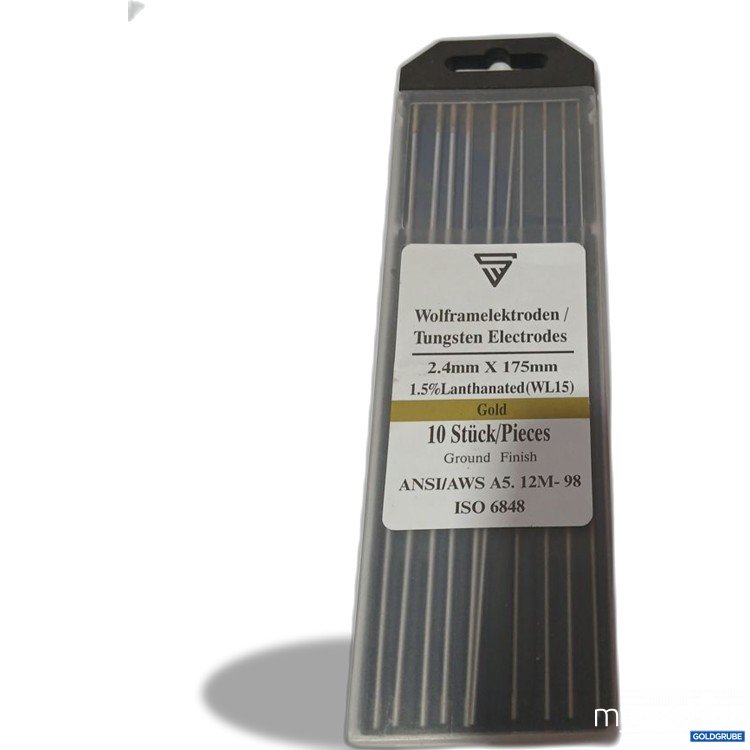 Artikel Nr. 950751: Wolfram-Elektroden 2.4 mm x 175 mm 10 Stück