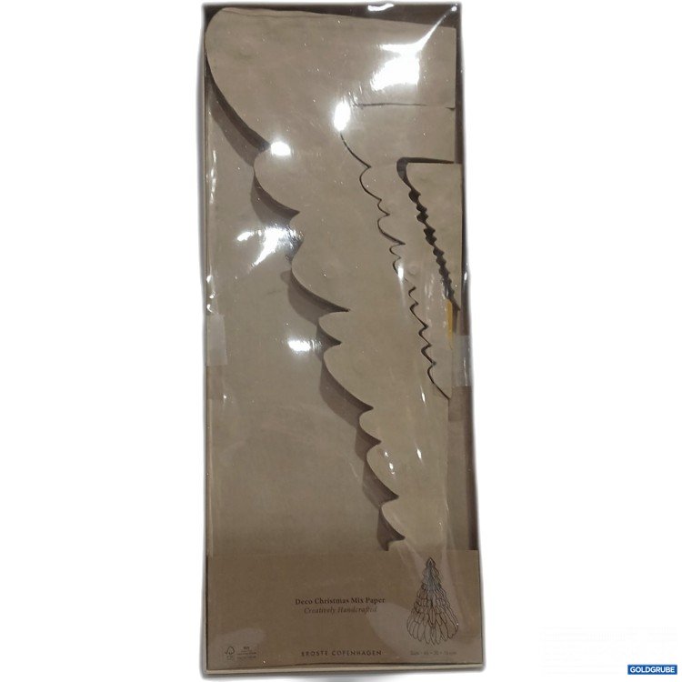 Artikel Nr. 967751: Broste Copenhagen Deco Christmas Mix Paper size 65 + 30 + 15cm Braun