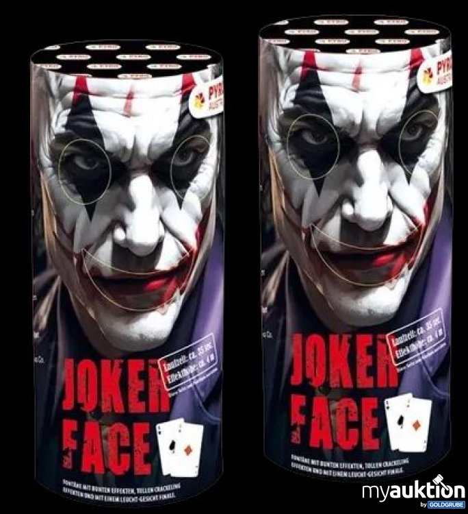 Artikel Nr. 393752 Artikel Nr. 393752: Fontänen Batterie Joker Face