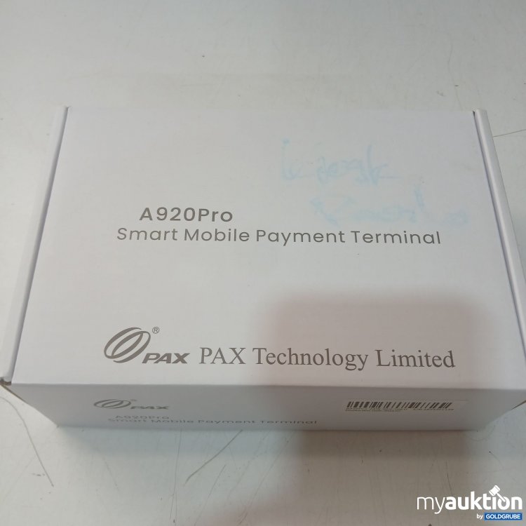 Artikel Nr. 446752 Artikel Nr. 446752: Pax Technology Limited A920Pro Smart mobile Payment Terminal