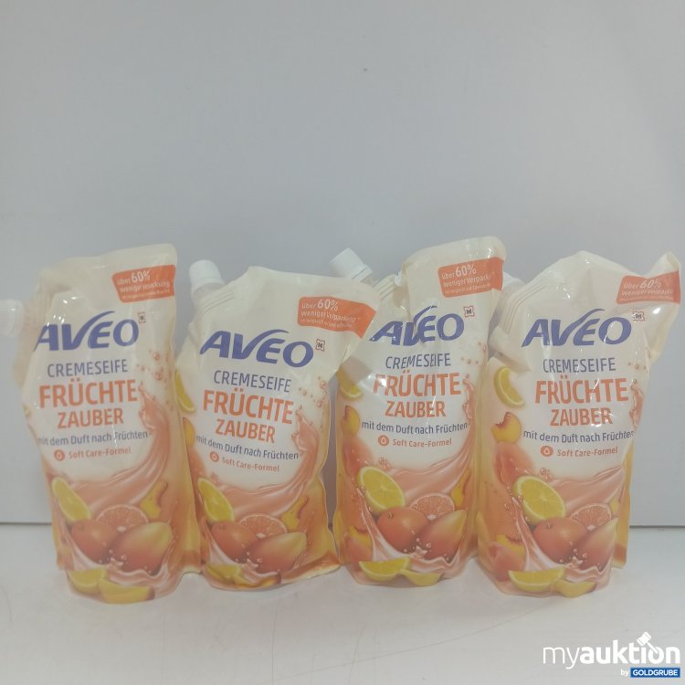 Artikel Nr. 460752 Artikel Nr. 460752: AVEO Cremeseife Früchte Zauber 4x500ml