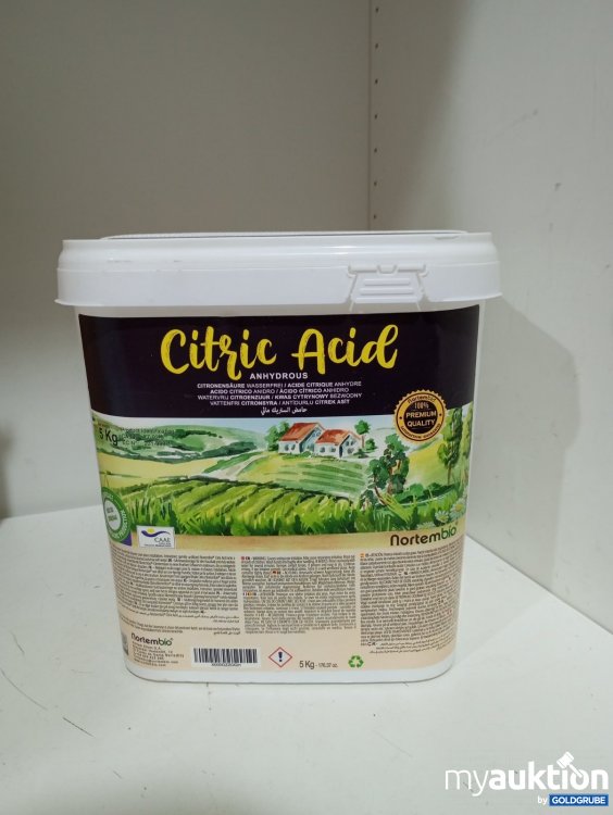 Artikel Nr. 469752 Artikel Nr. 469752: Nortembio Citric Acid anhydrous 5 kg