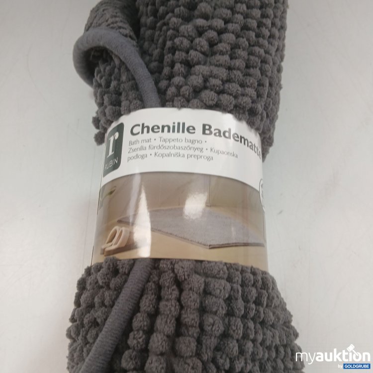 Artikel Nr. 524752 Artikel Nr. 524752: Rubin Chenille Badematte 60x100 Schwarz