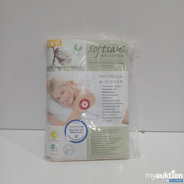 Artikel Nr. 871752 Artikel Nr. 871752: Softsan Milbenschutzbezug für Allergiker 90x200x25cm