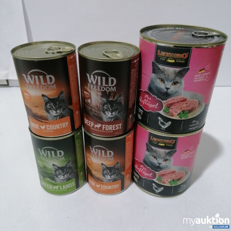 Artikel Nr. 889752: Diverses Katzenfutter 2x800g 4x400g