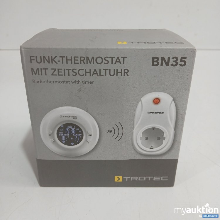 Artikel Nr. 899752: Trotec Funk-Thermostat mit Zeitschaltuhr BN35 