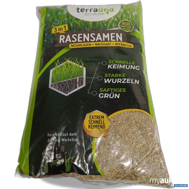 Artikel Nr. 962752: Terrauno 3in1 Rasensamen 1kg 