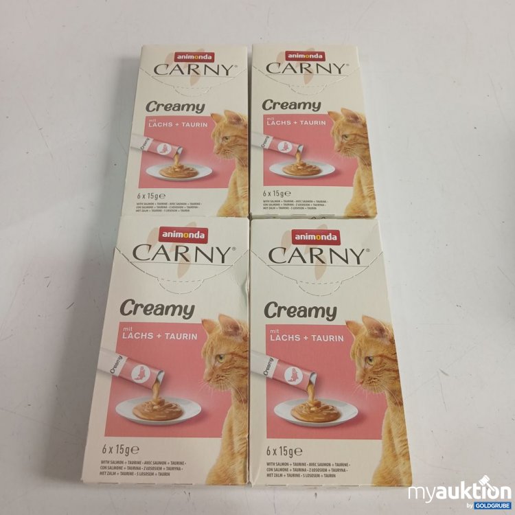 Artikel Nr. 973752: animonda CARNY Creamy mit Lachs + Taurin 4x(6x15g)