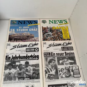 Auktion Diverse SK Sturm Zeitungen