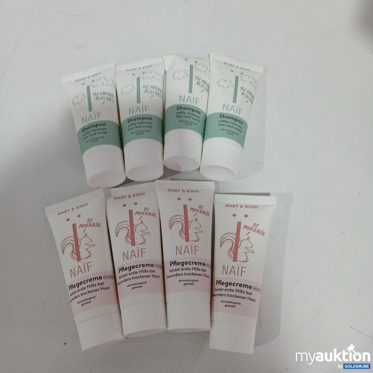 Artikel Nr. 801753 Artikel Nr. 801753: Naif 4xShampoo & 4xPflegecreme je 15ml