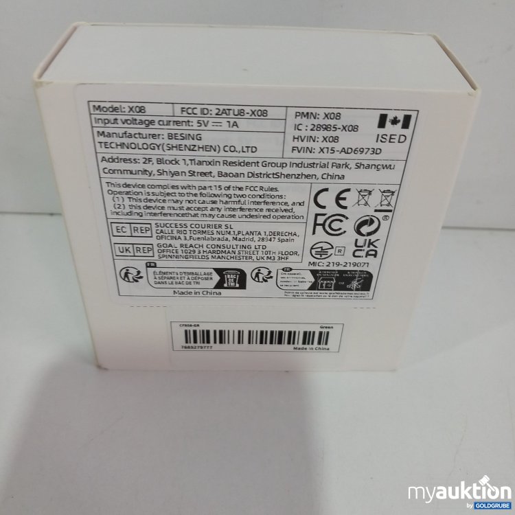 Artikel Nr. 818753 Artikel Nr. 818753: Wireless Earbuds Model:X08