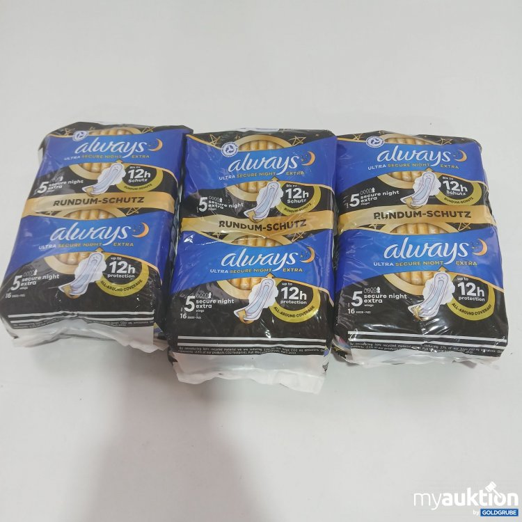 Artikel Nr. 848753: Always 3er Pack x16 Binden 