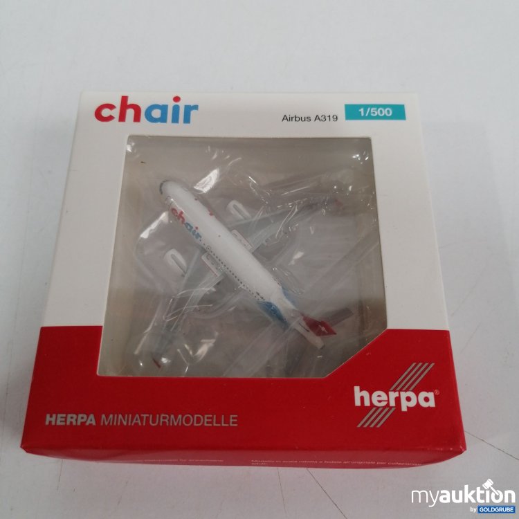Artikel Nr. 859753 Artikel Nr. 859753: Herpa Chair Airbus A319 1/500