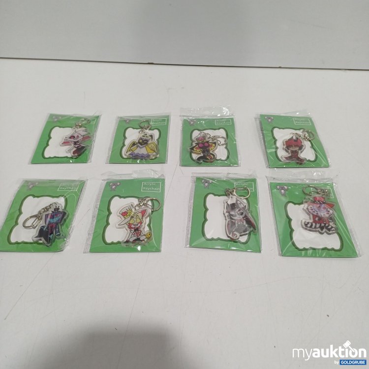 Artikel Nr. 894753: Hazbin Hotel Acryl-Schlüsselanhänger 8Stk.