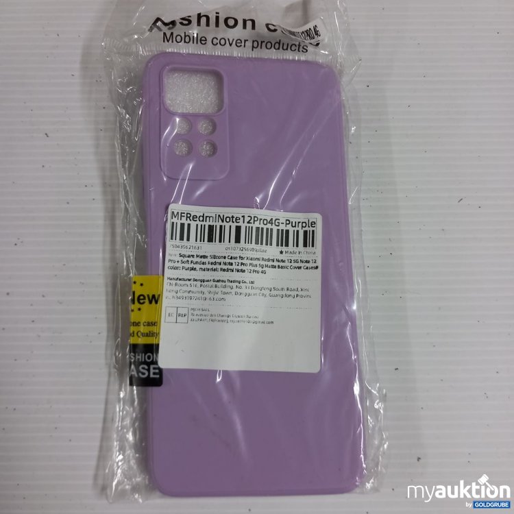 Artikel Nr. 920753: MFRedmi Note12Pro4G Purple Hülle 5g