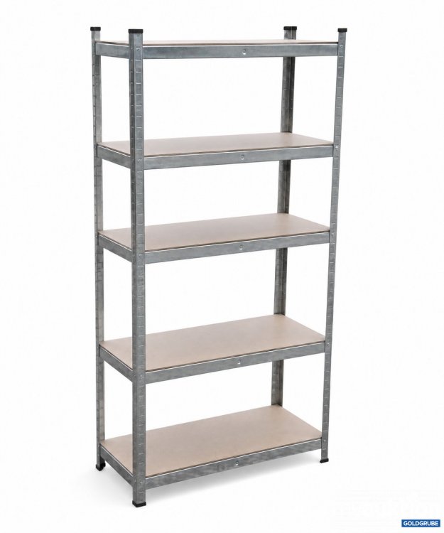 Artikel Nr. 933753: Schwerlastregal 75 kg pro Boden, silber
