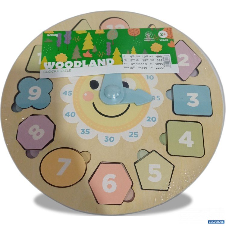 Artikel Nr. 960753: Sinsay Home Woodland clock Puzzle 