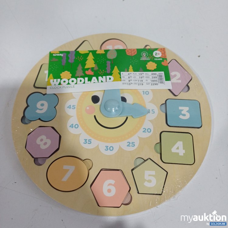 Artikel Nr. 960753: Sinsay Home Woodland clock Puzzle 