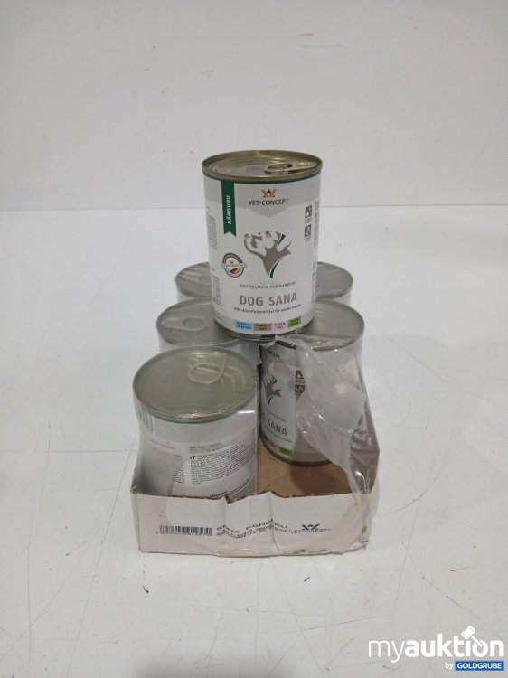 Artikel Nr. 990753 Artikel Nr. 990753: VET CONCEPT DOG SANA Diät Alleinfuttermittel für Adult Hunde 6x je 400g