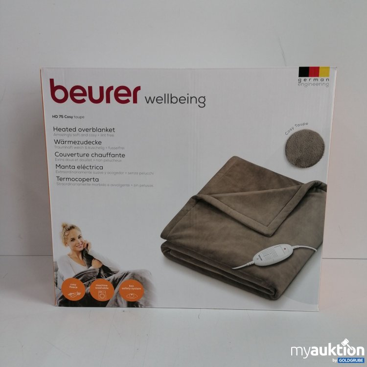 Artikel Nr. 399754 Artikel Nr. 399754: Beurer Wellbeing Wärmezudecke HD75 Cosy
