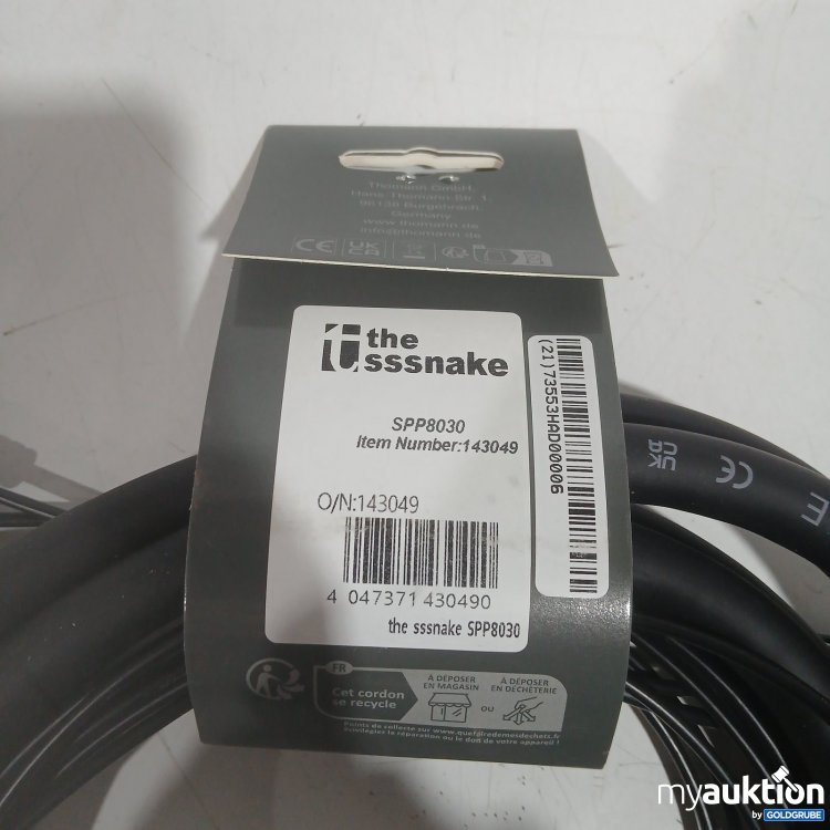 Artikel Nr. 468754 Artikel Nr. 468754: the sssnake Multicore Cable SPP8030