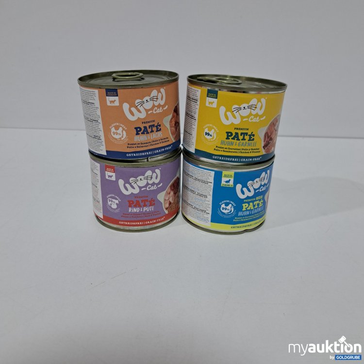 Artikel Nr. 808754 Artikel Nr. 808754: Wow Premium Pate Katzenfutter, Gemischt 4x 200g