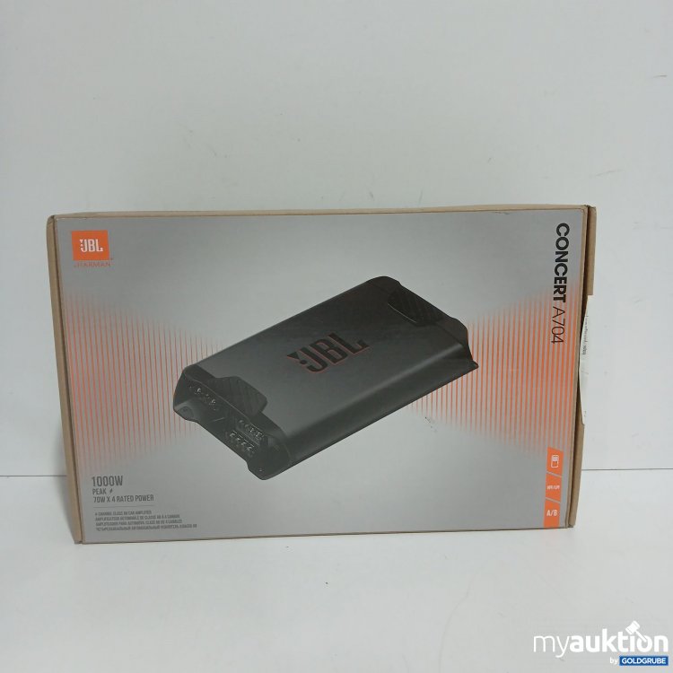 Artikel Nr. 865754: JBL Concert A704 4-Channel Class ab Car Amplifier 