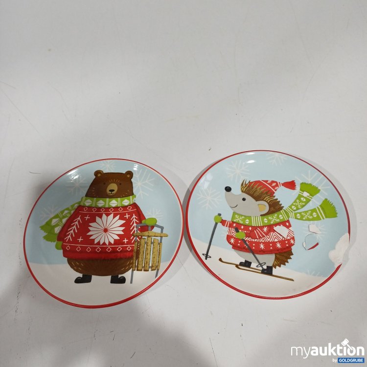 Artikel Nr. 960754: Sinsay Home Weihnachtliche Teller 2Stk ca. 17cm 