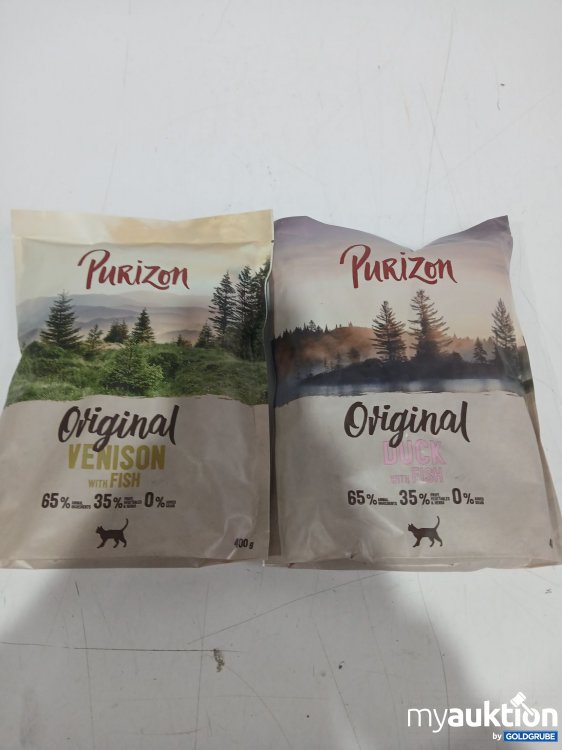 Artikel Nr. 990754 Artikel Nr. 990754: PURIZON Original Venison with Fish & Duck 2x je 400gwith Fish
