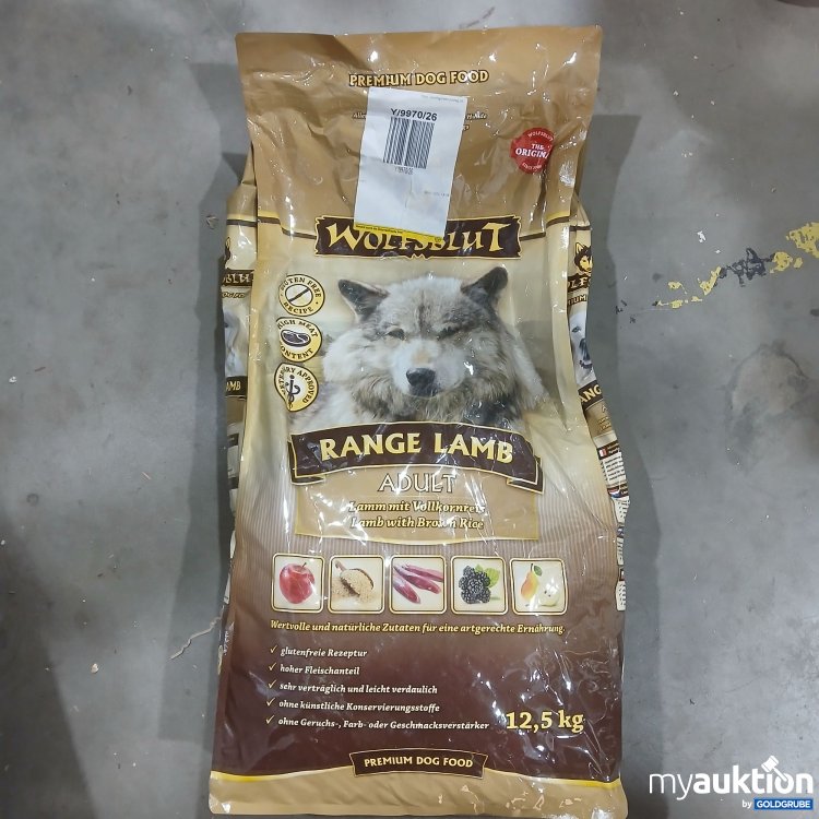 Artikel Nr. 994754 Artikel Nr. 994754: Wolfsblut Range Lamp Hundefutter 12,5 Kg