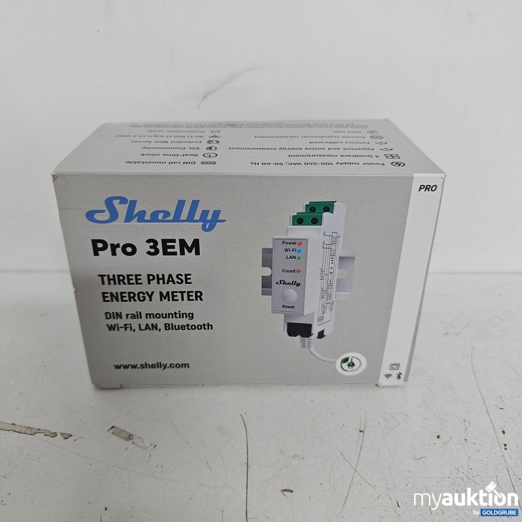 Artikel Nr. 398755 Artikel Nr. 398755: Shelly Pro 3EM Three Phase Energy Meter