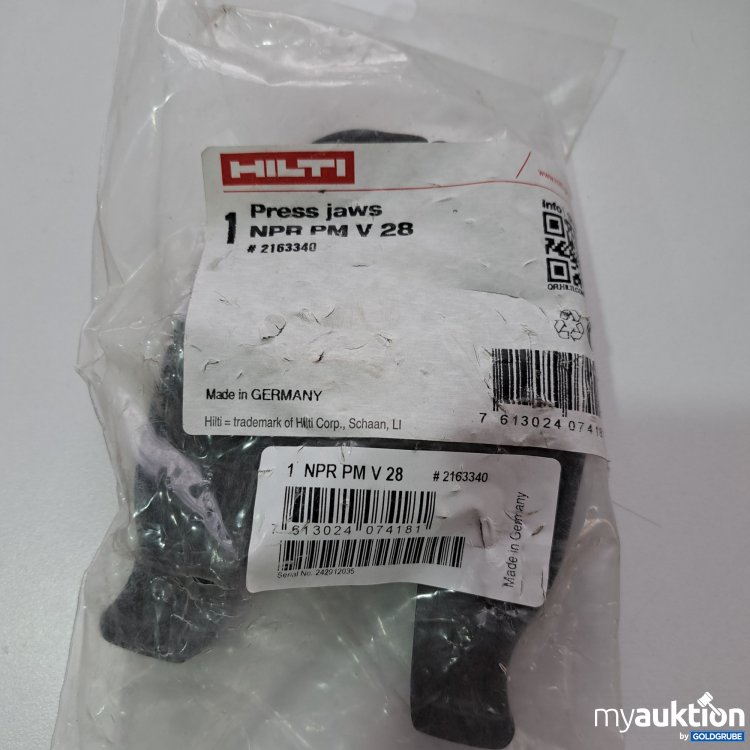 Artikel Nr. 439755 Artikel Nr. 439755: HILTI Press Jaws
