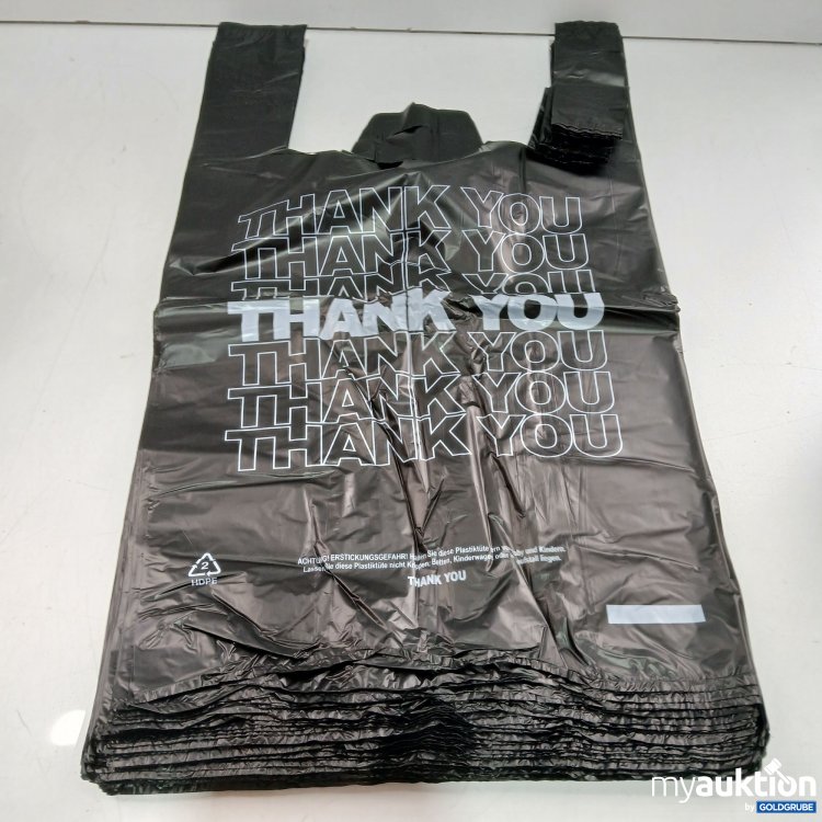 Artikel Nr. 462755 Artikel Nr. 462755: Thank you Tragetasche 15L 500Stk