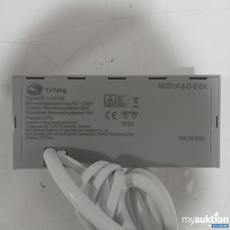 Artikel Nr. 525755 Artikel Nr. 525755: YuYang Elektrobox mit 1 Schalter für Spiegelschränke