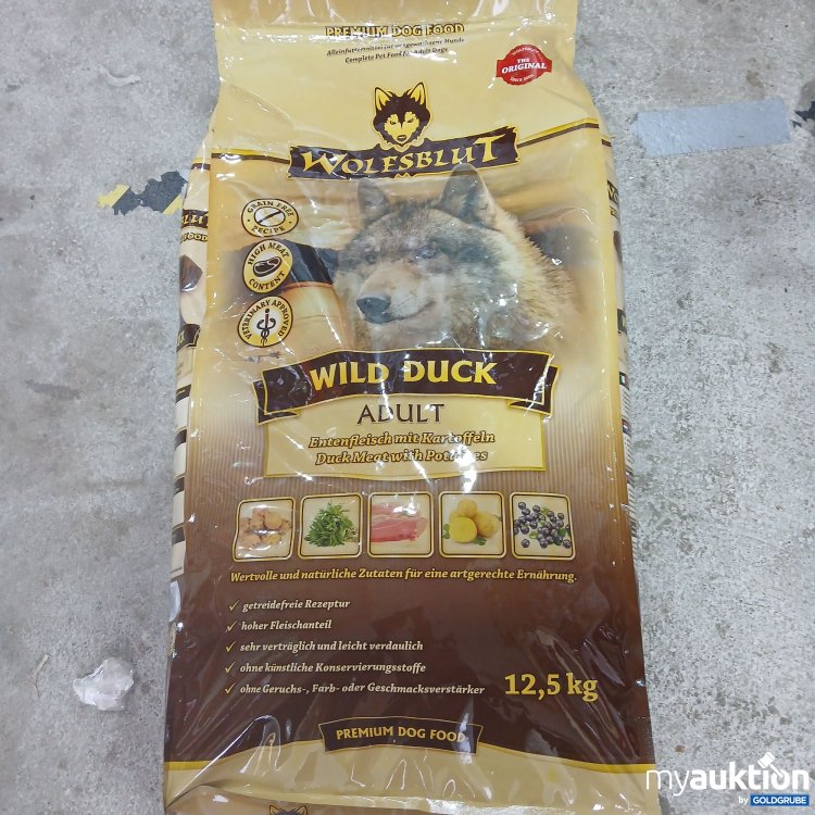 Artikel Nr. 824755 Artikel Nr. 824755: Wolfsblut Wild Duck Adult Hundefutter 12,5kg