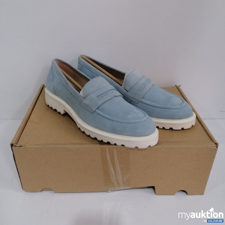 Artikel Nr. 851755: Mia & Jo Damen Loafer hellblau Rauhleder