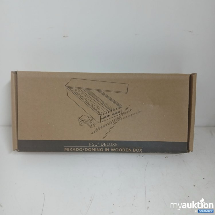 Artikel Nr. 875755: FSC Deluxe Mikado/Domino in Wooden Box