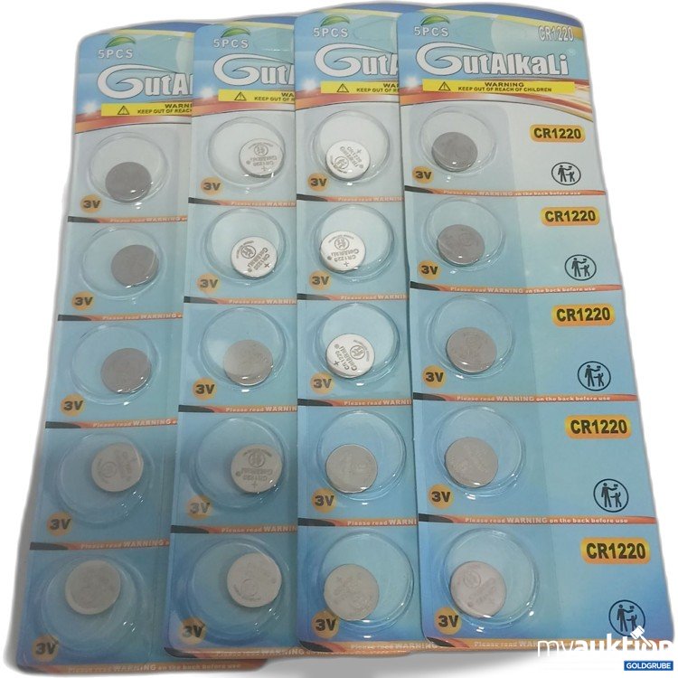 Artikel Nr. 882755: GutAlkali CR1220 3V 20 Stück 