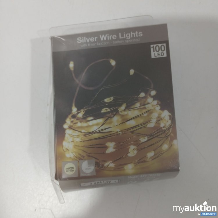 Artikel Nr. 911755 Artikel Nr. 911755: Silver Wire Lights with Timer Funktion
