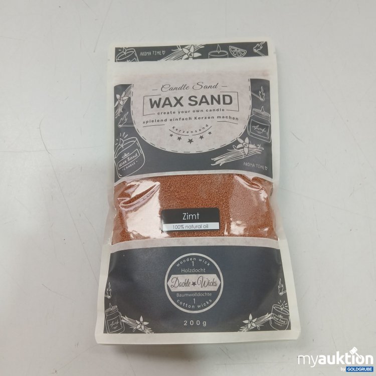 Artikel Nr. 970755: Candle Sand Wax Sand 200g Zimt 