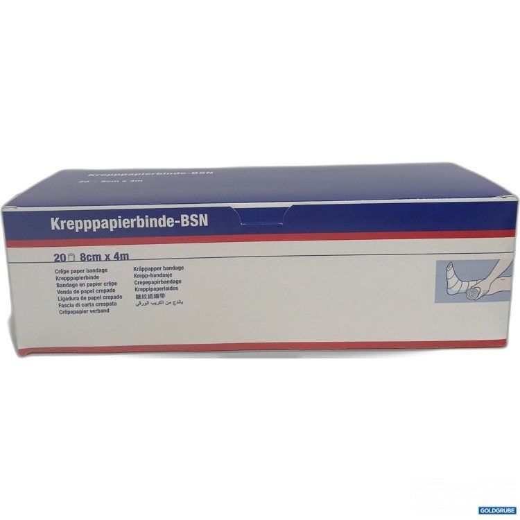 Artikel Nr. 972755 Artikel Nr. 972755: Krepppapierbinde-BSN 20Rollen 8cm x 4m