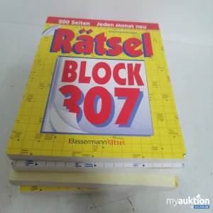 Auktion Rätsel Block 307 