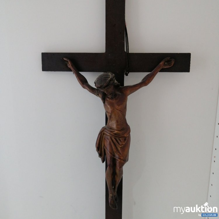Artikel Nr. 353756: Holzkreuz mit Jesusfigur