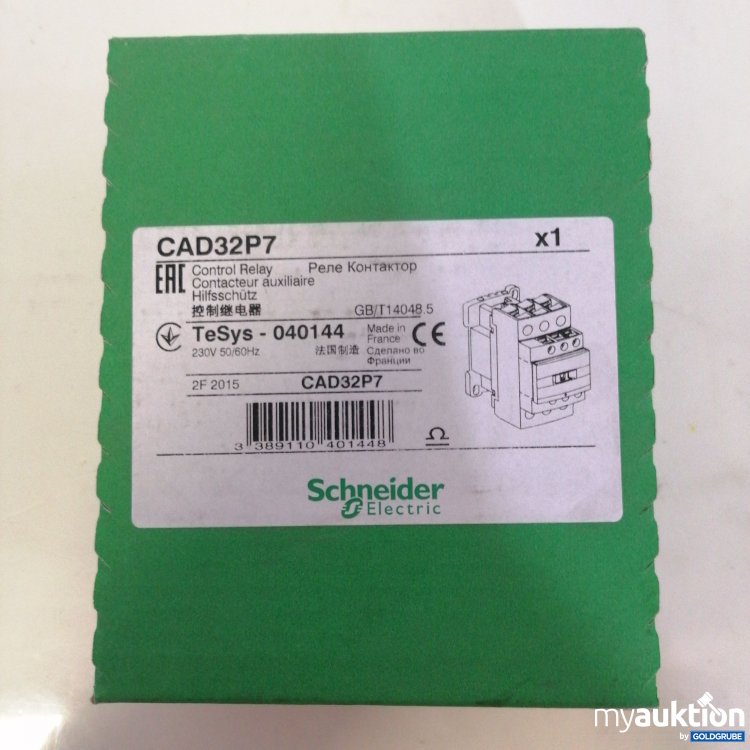 Artikel Nr. 380756 Artikel Nr. 380756: Schneider Electric Hilfsschütz 230VAC 50/60Hz