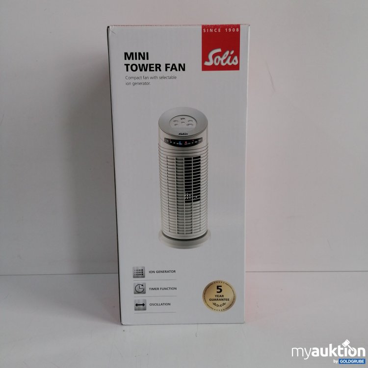Artikel Nr. 399756 Artikel Nr. 399756: Solis Mini Tower Fan36x16cm