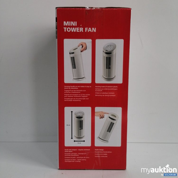 Artikel Nr. 399756 Artikel Nr. 399756: Solis Mini Tower Fan36x16cm